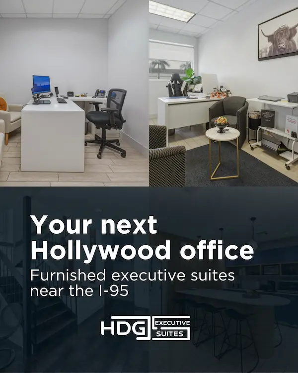 HDG Executive Suites furnished offices near I-95